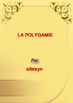 LA POLYGAMIE