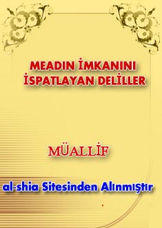 MEADIN İMKANINI İSPATLAYAN DELİLLER