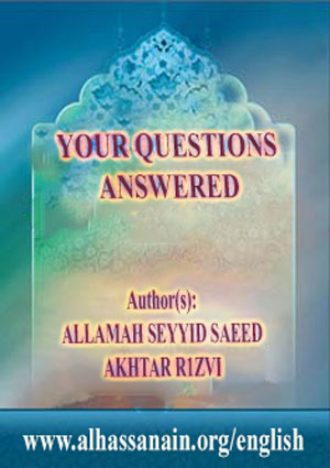 Your Questions Answered- Volume 1